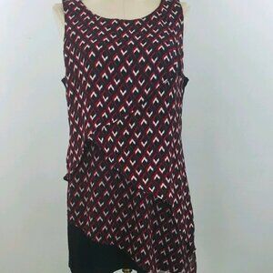 WHBM waterfall dress size small